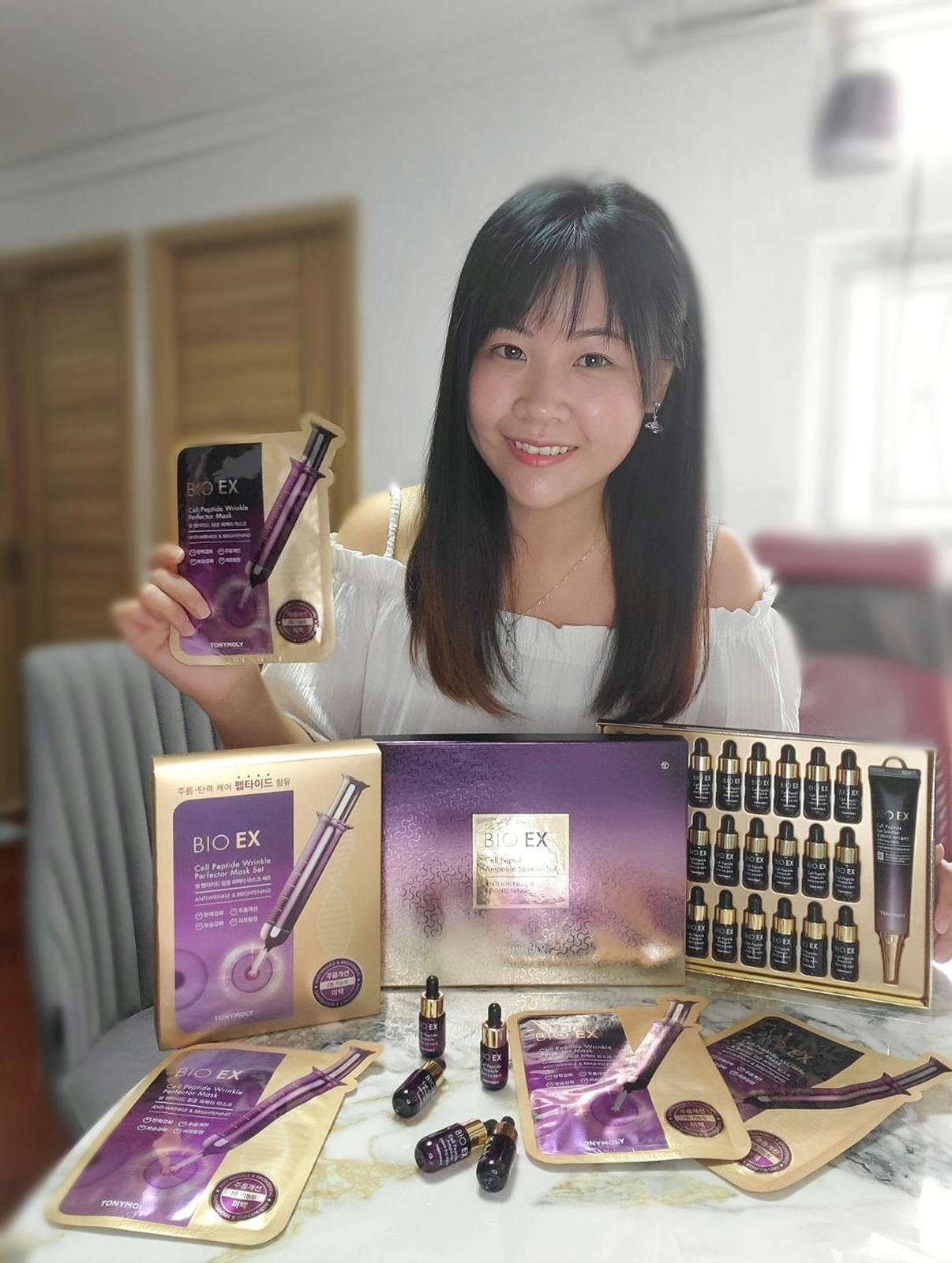 re:Beauté | TONYMOLY｜BIO EX胜肽活膚系列｜擊退皺紋回復年輕肌膚｜